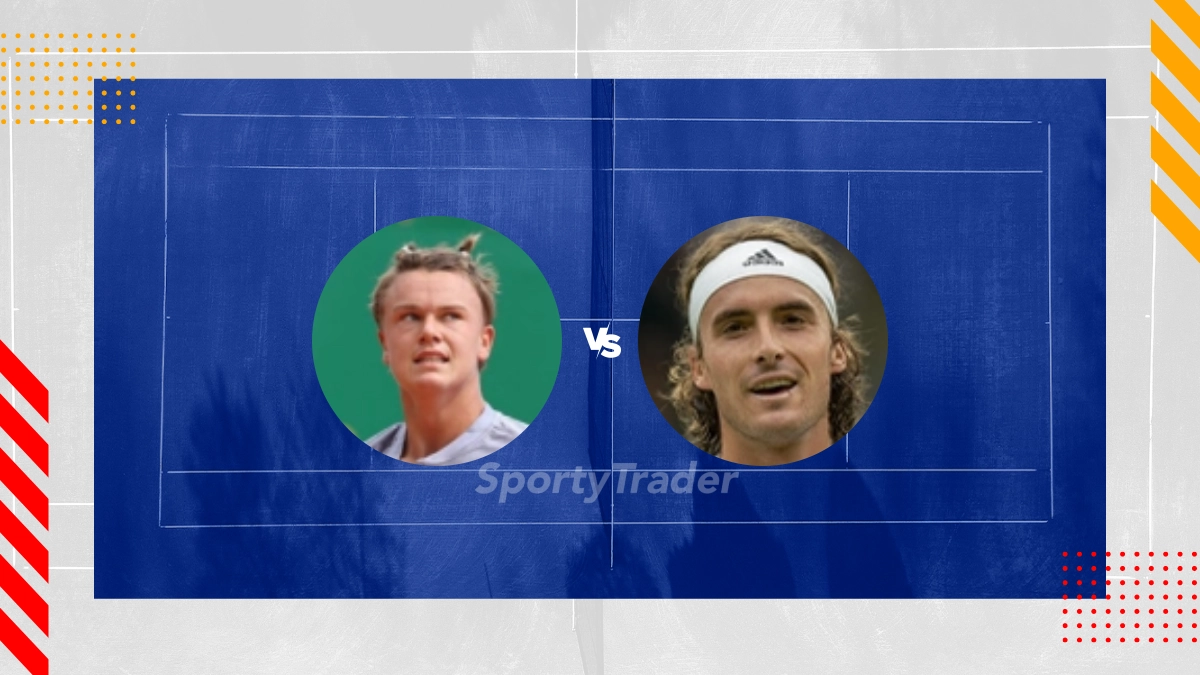 Pronóstico Holger Rune vs Stefanos Tsitsipas