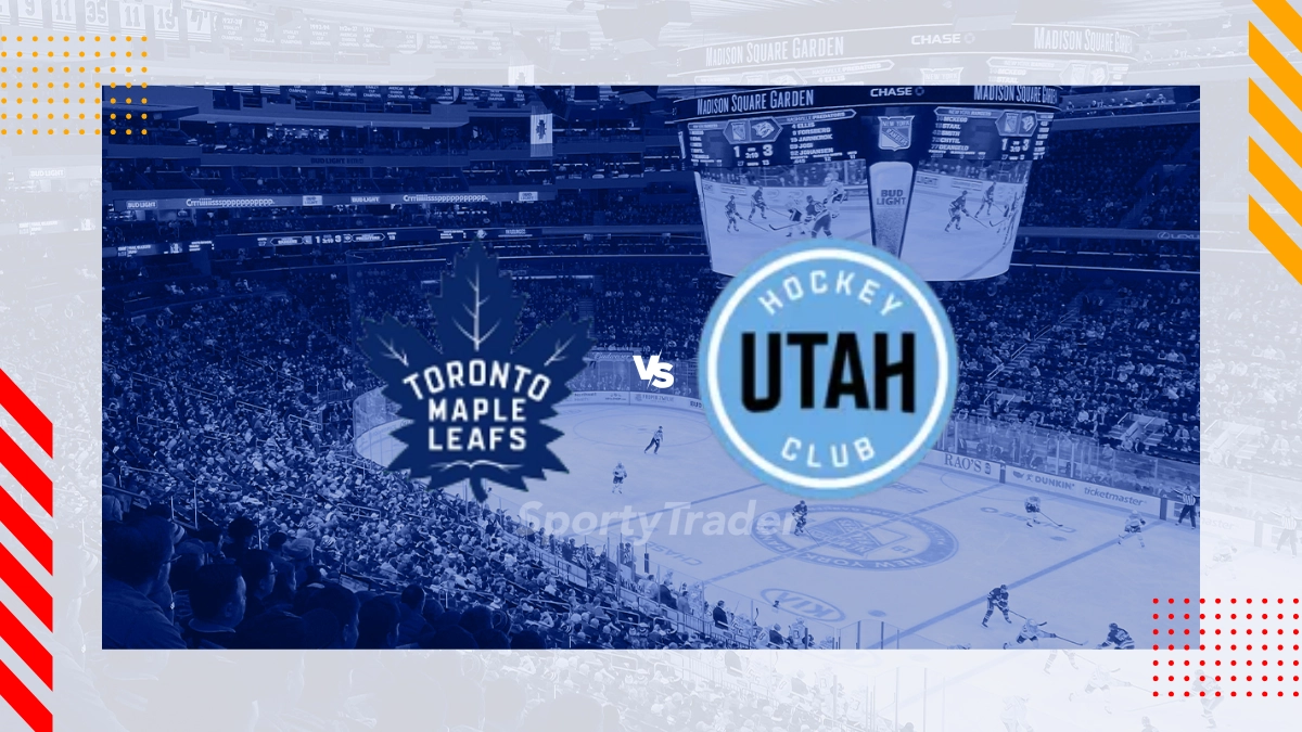 Toronto Maple Leafs vs Utah Hockey Club Picks