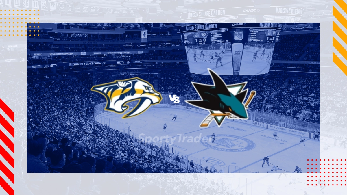 Nashville Predators vs San Jose Sharks Picks