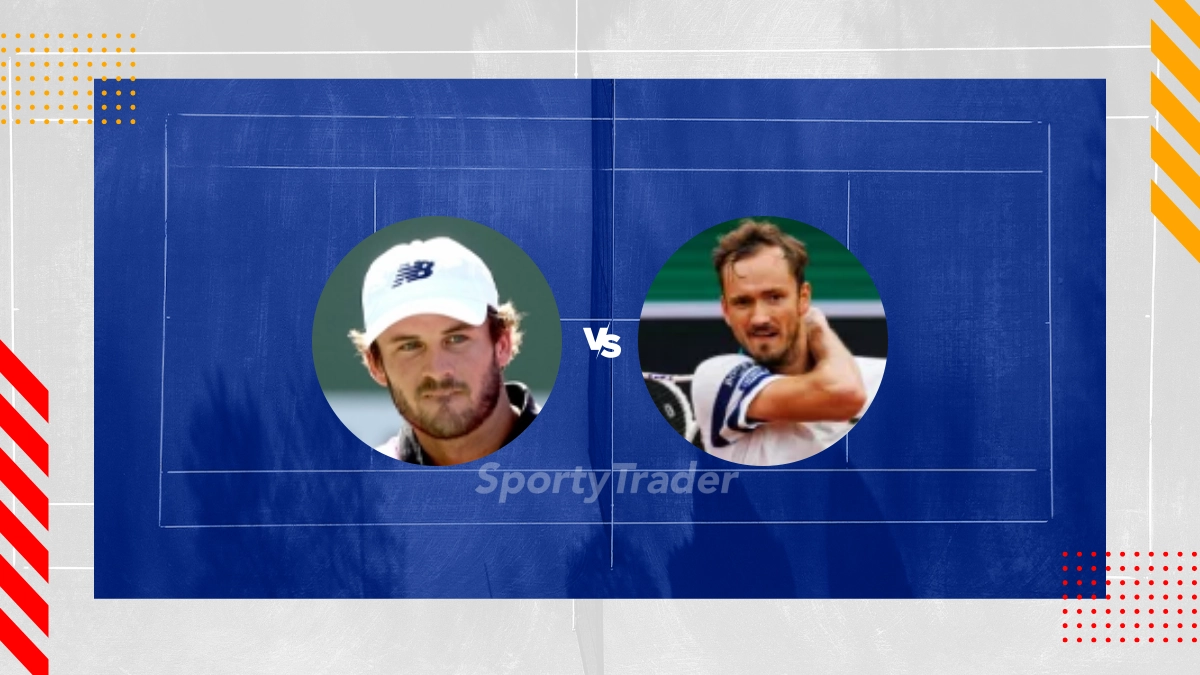 Pronostic Tommy Paul vs Daniil Medvedev