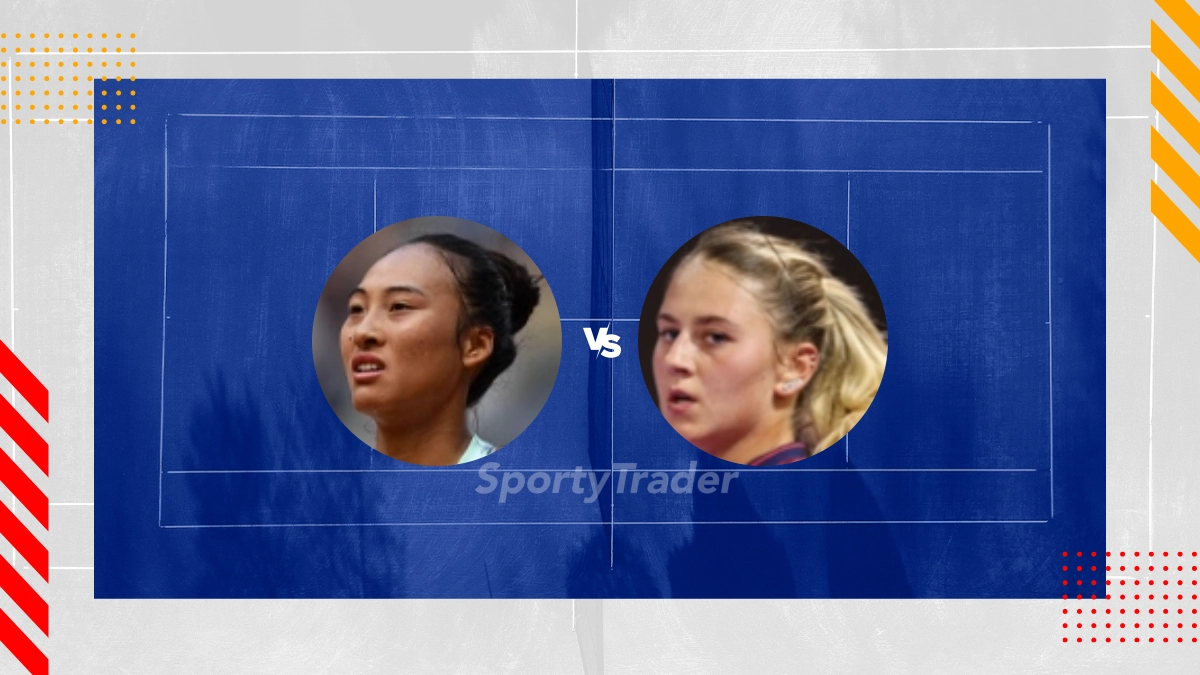 Pronostic Qinwen Zheng vs Marta Kostyuk