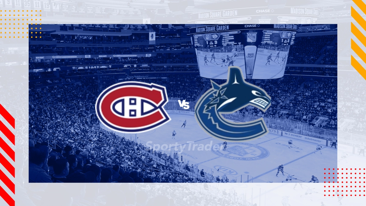 Montreal Canadiens vs Vancouver Canucks Picks