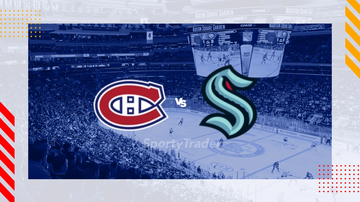 Montreal Canadiens vs Seattle Kraken Picks