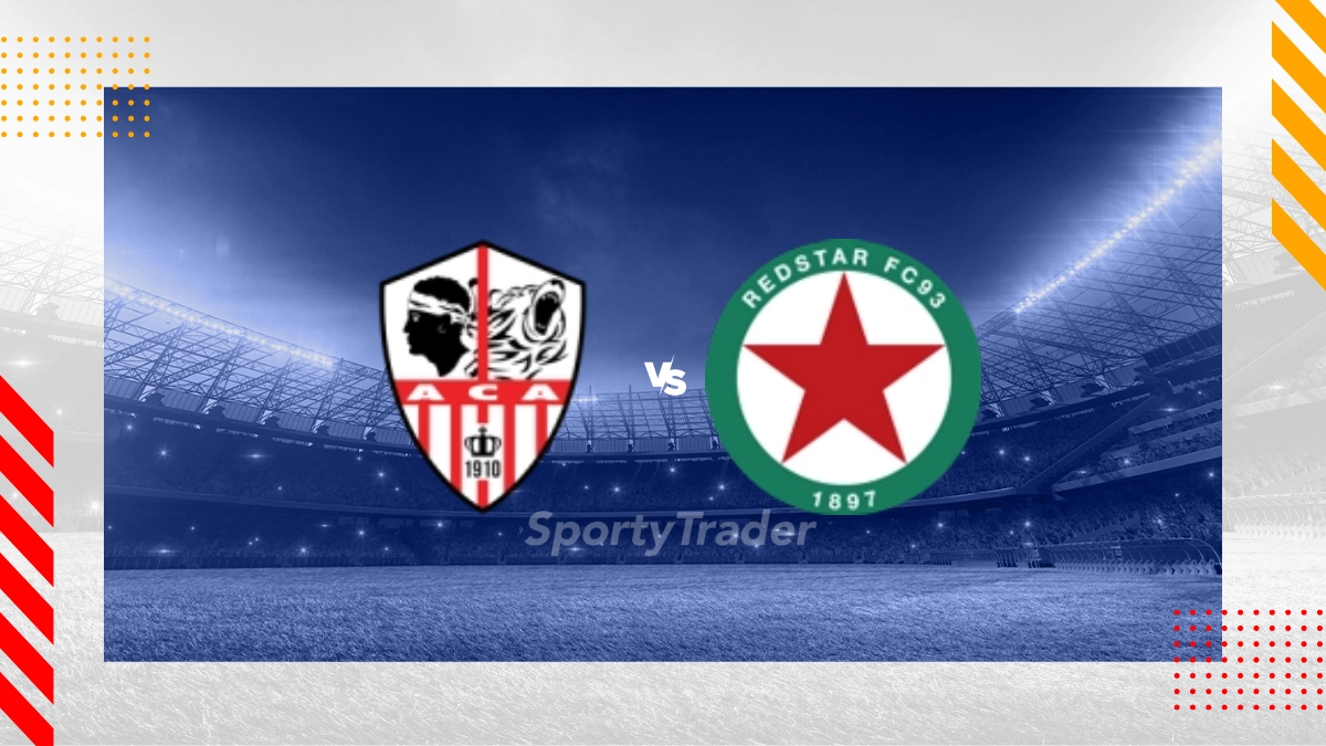 Pronostic AC Ajaccio vs Red Star