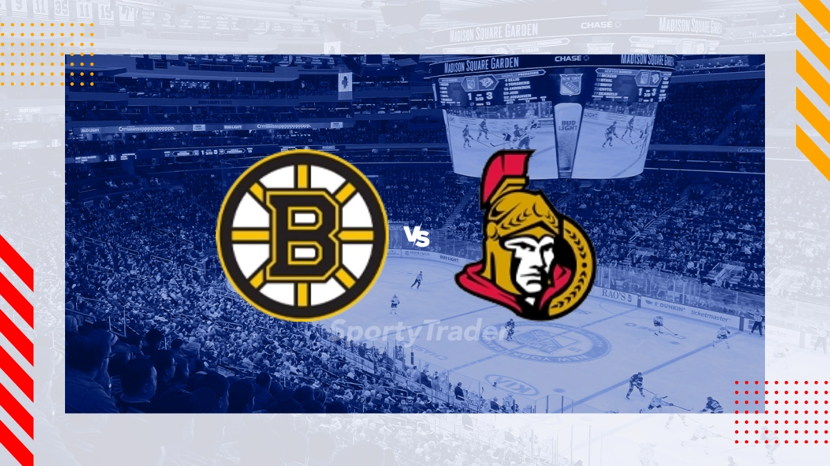 Boston Bruins vs Ottawa Senators Picks