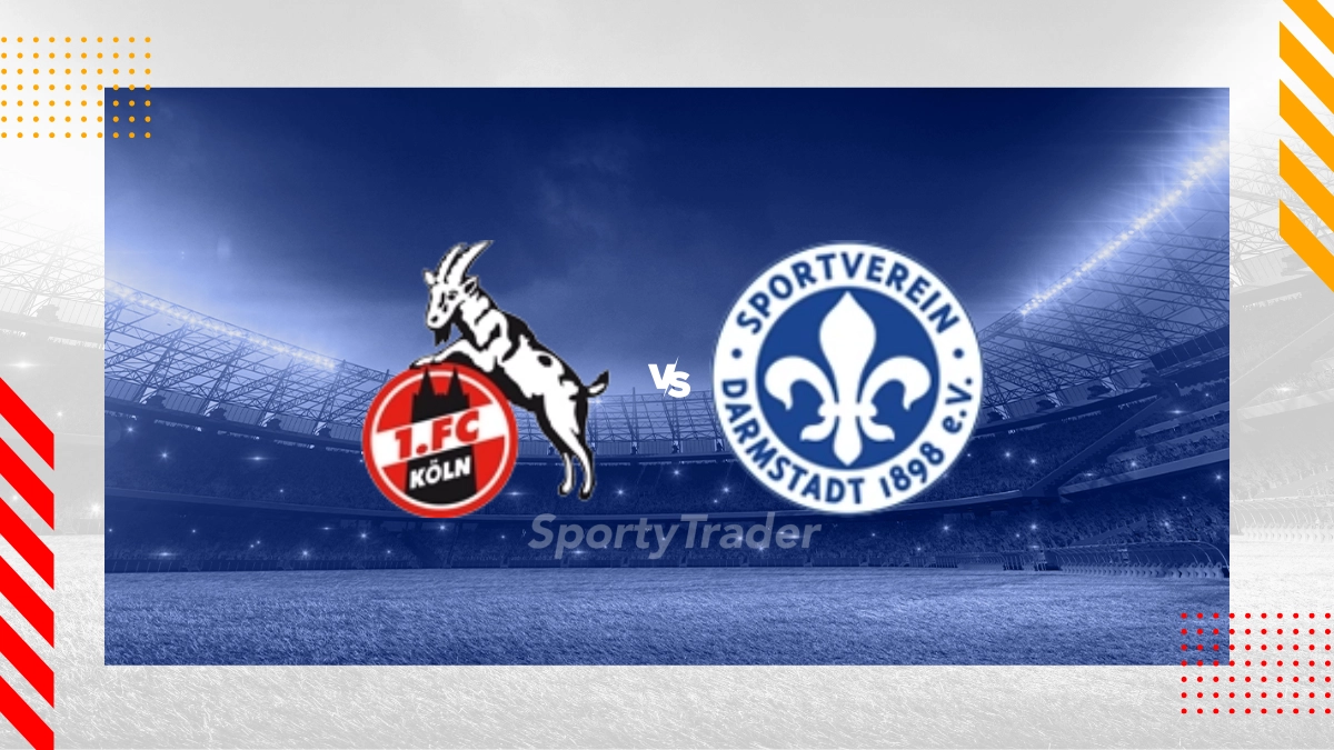 FC Köln vs. Darmstadt Prognose