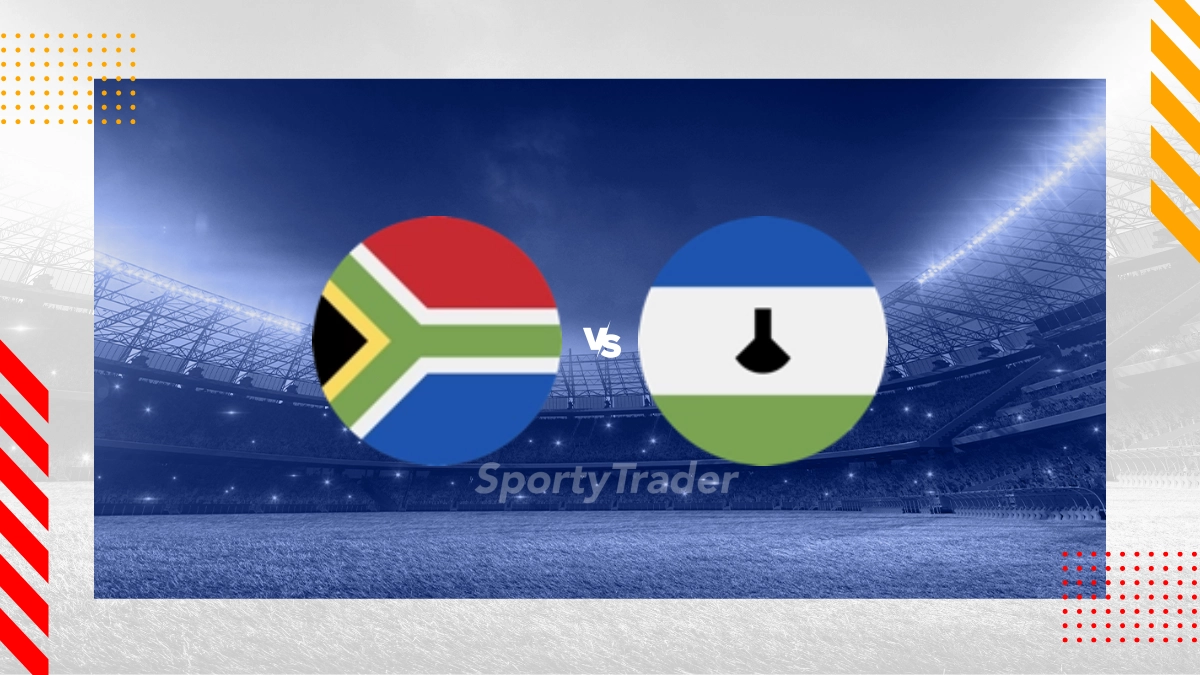 Pronóstico Sudáfrica vs Lesoto
