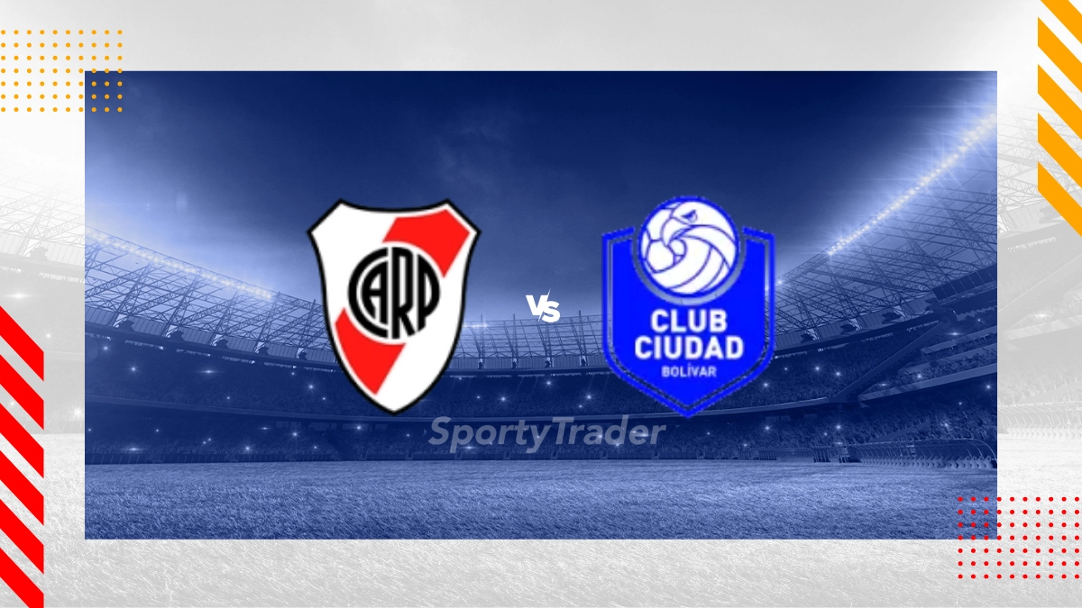 Pronóstico River Plate vs Ciudad De Bolivar