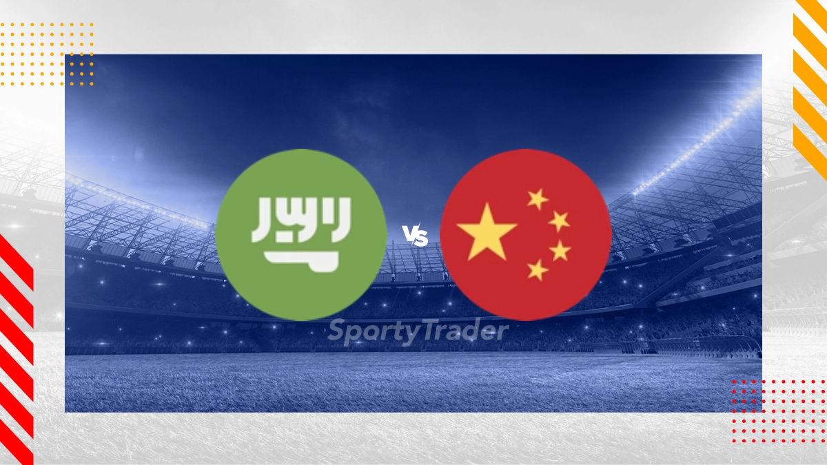 Pronóstico Arabia Saudita vs China