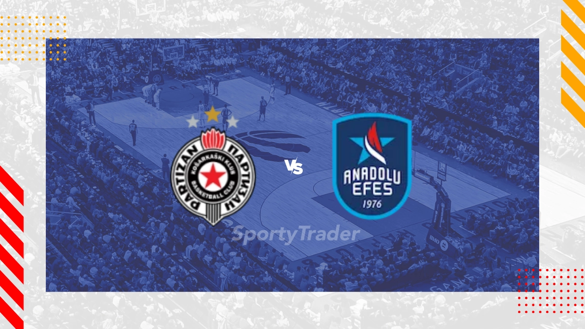 KK Partizan Beograd Nis vs. Anadolu Efes SK Prognose