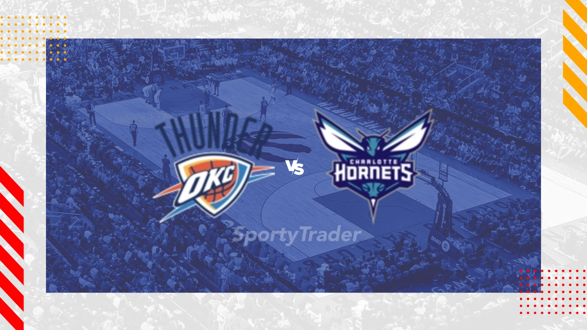 Palpite Oklahoma City Thunder vs Charlotte Hornets