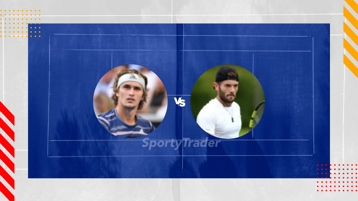 Palpite Alexander Zverev vs Jacob Fearnley