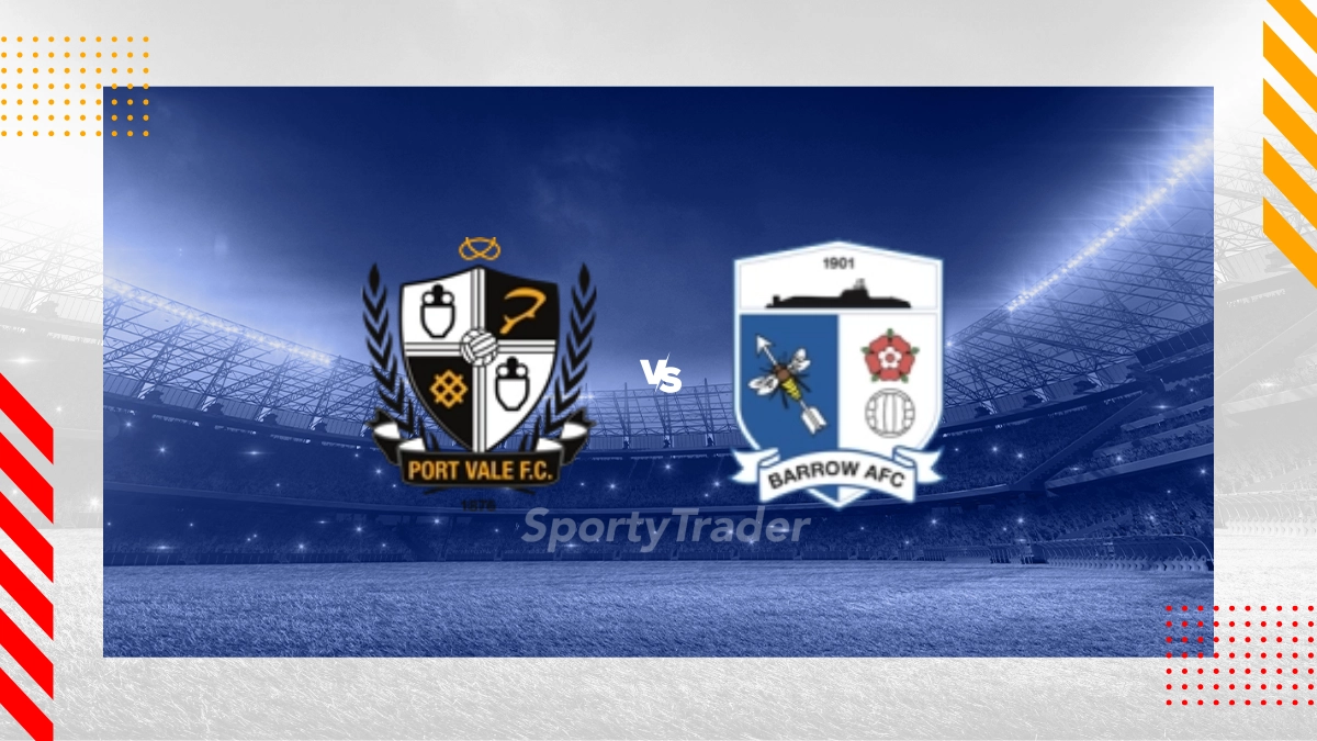 Port Vale vs Barrow Prediction