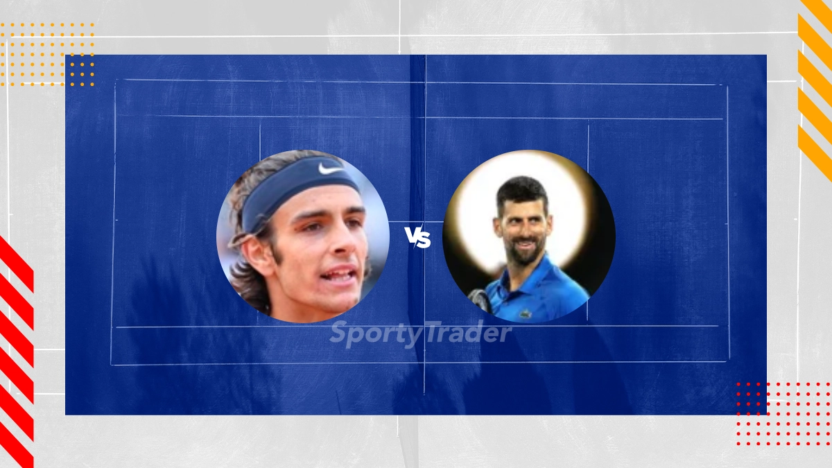 Lorenzo Musetti vs Novak Djokovic Prediction