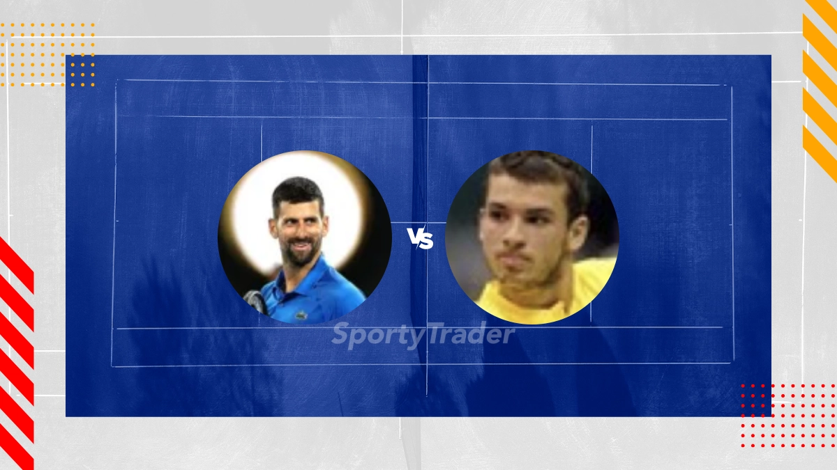 Pronostic Novak Djokovic vs Grigor Dimitrov