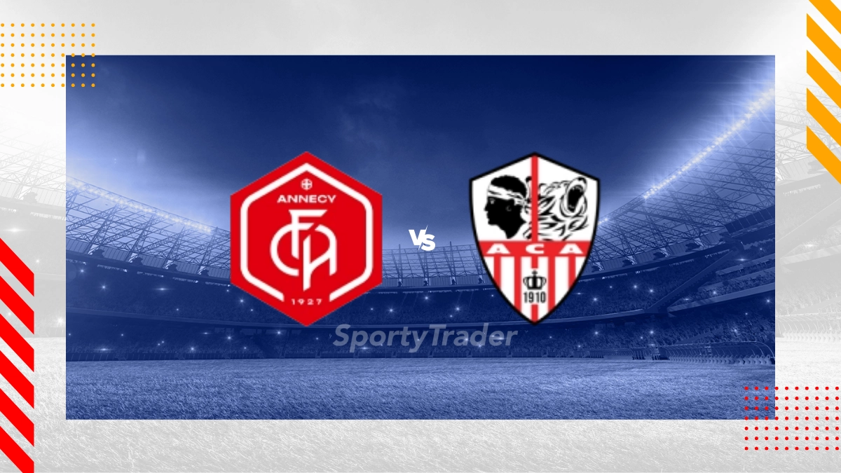 Pronostic Annecy FC vs AC Ajaccio