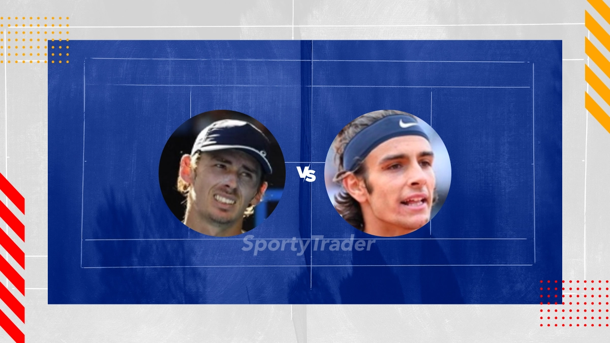 Prognóstico Alex De Minaur vs Lorenzo Musetti