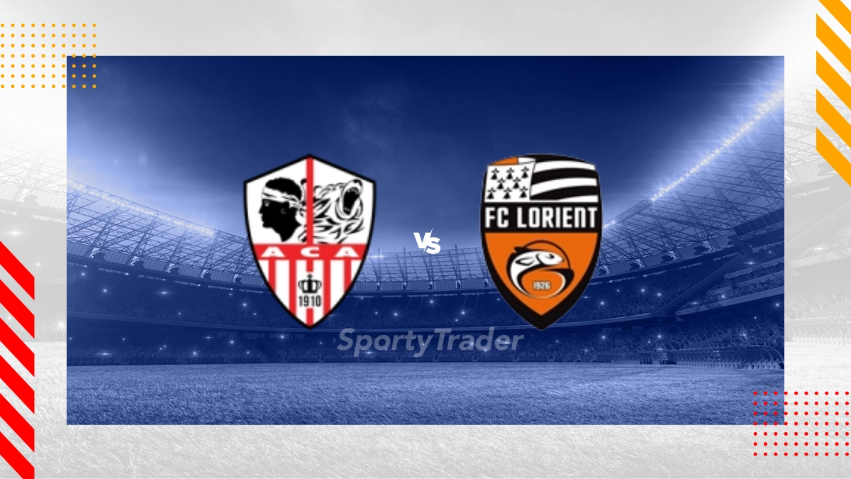 Pronostic AC Ajaccio vs Lorient