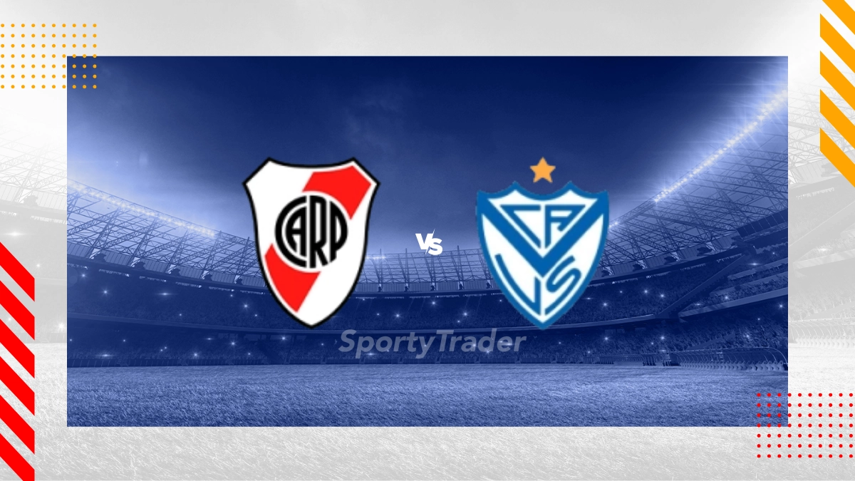 Pronóstico River Plate vs Vélez Sarsfield