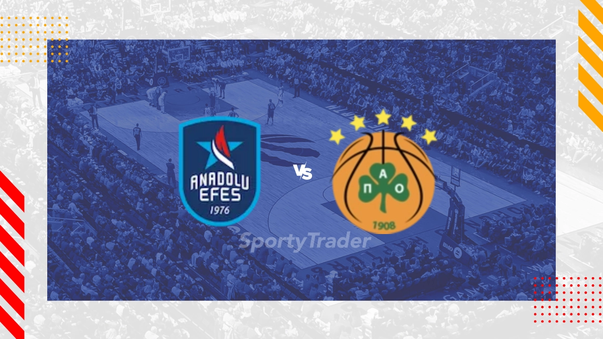 Pronostic Anadolu Efes vs Panathinaikos BC