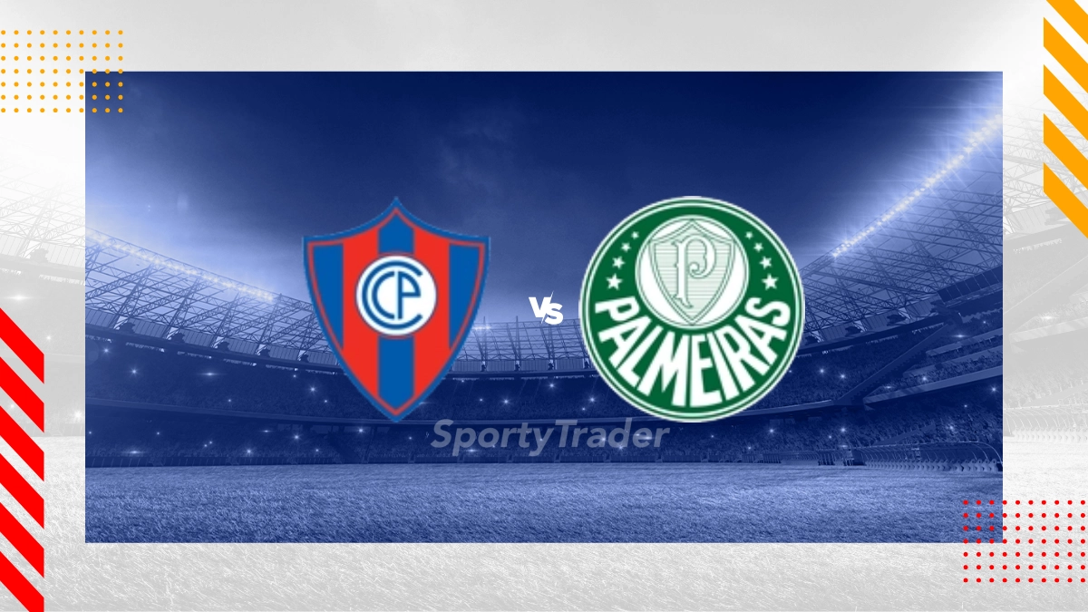 Palpite Cerro Porteño vs Palmeiras