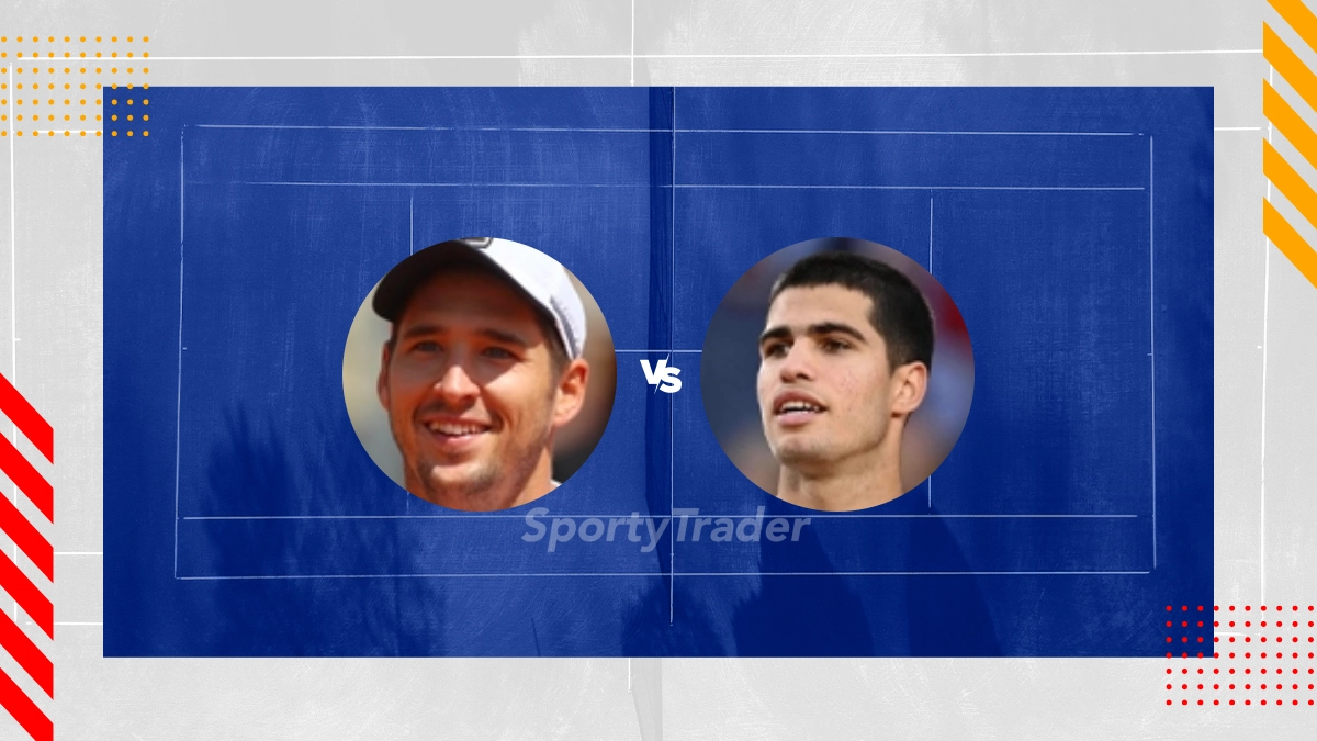 Pronostic Dušan Lajović vs Carlos Alcaraz