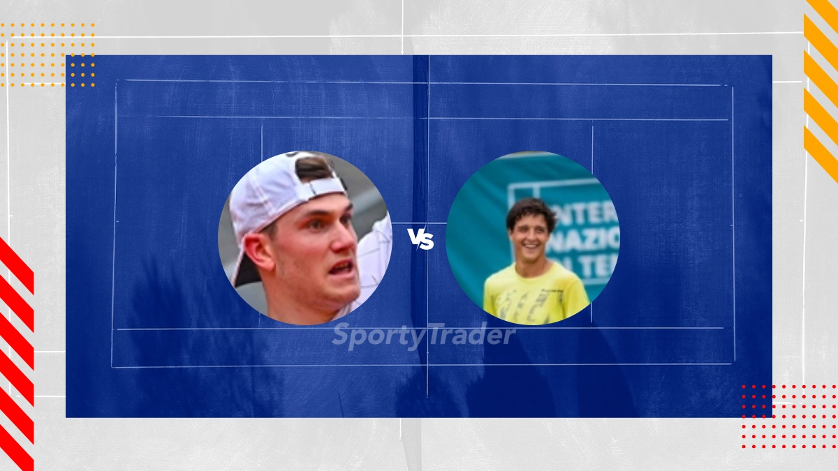 Pronostic Jack Draper vs Luciano Darderi