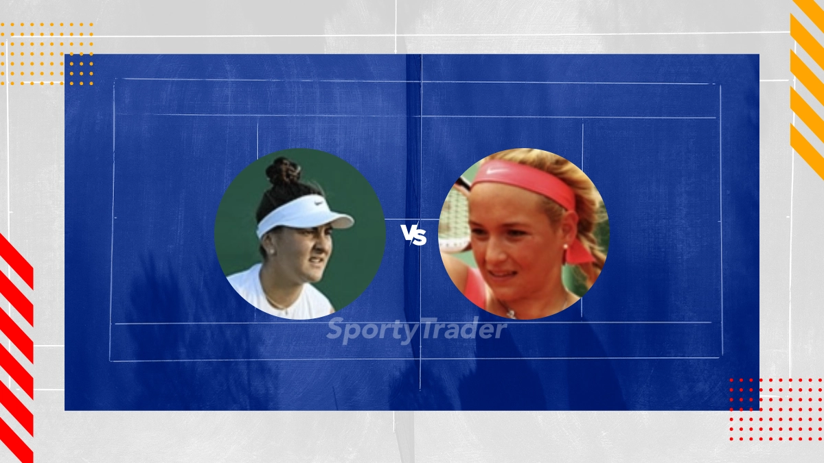Palpite Bianca Andreescu vs Donna Vekic