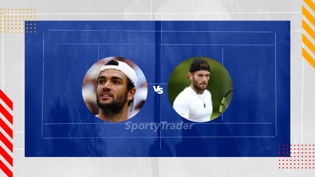 Pronostico Matteo Berrettini vs Jacob Fearnley