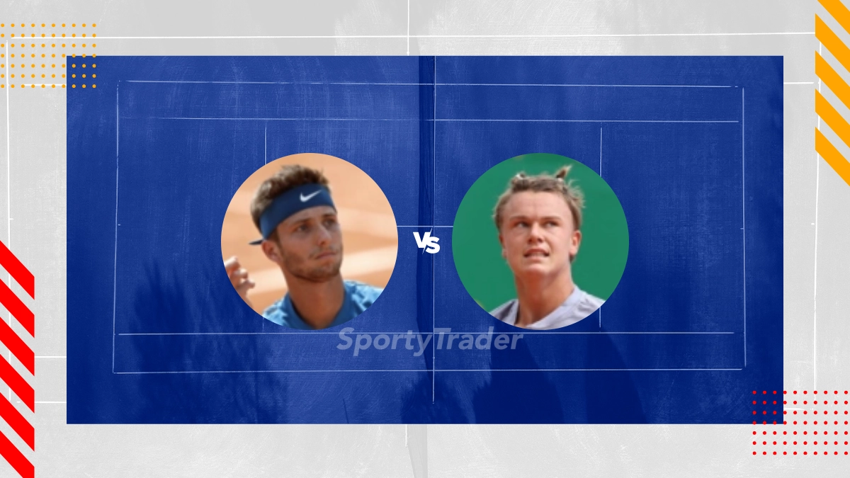 Pronostic Corentin Moutet vs Holger Rune
