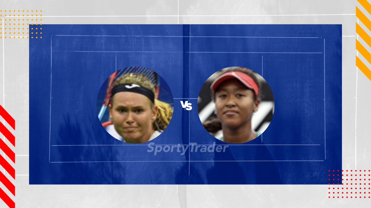 Palpite Marie Bouzkova vs Naomi Osaka