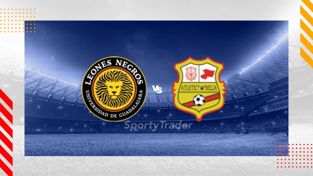 Pronóstico Universidad de Guadalajara vs Atletico Morelia