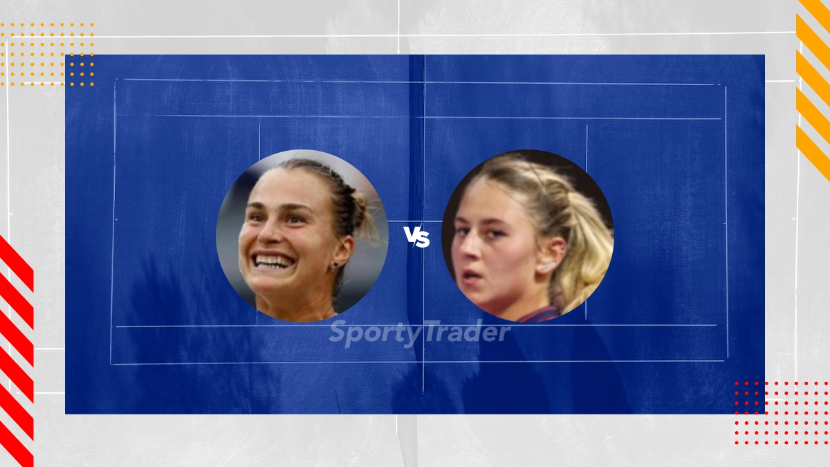 Pronostic Aryna Sabalenka vs Marta Kostyuk
