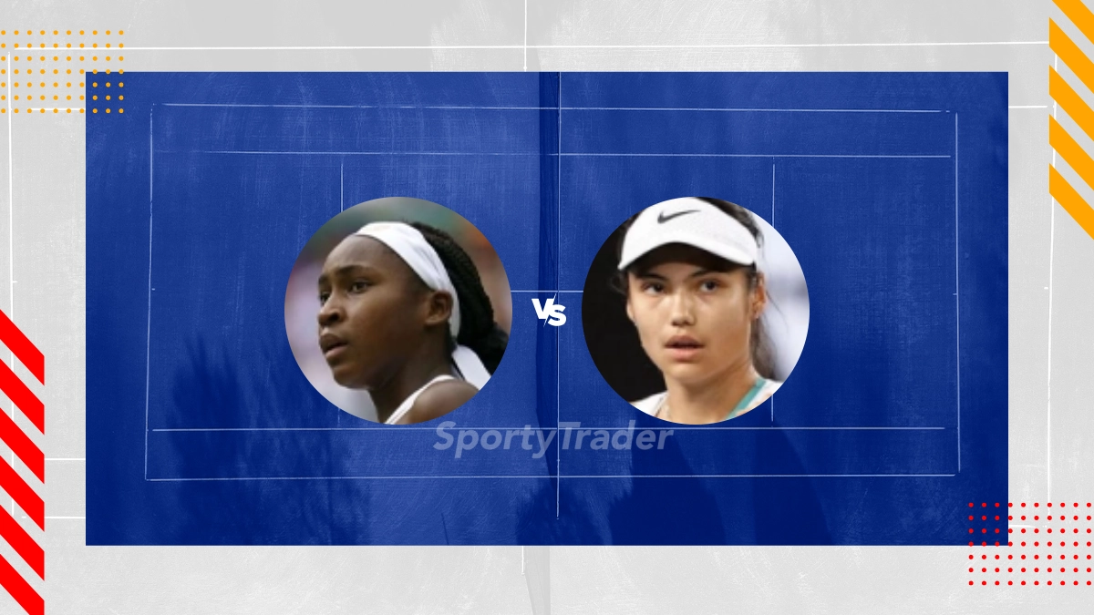 Pronostic Cori Gauff vs Emma Raducanu