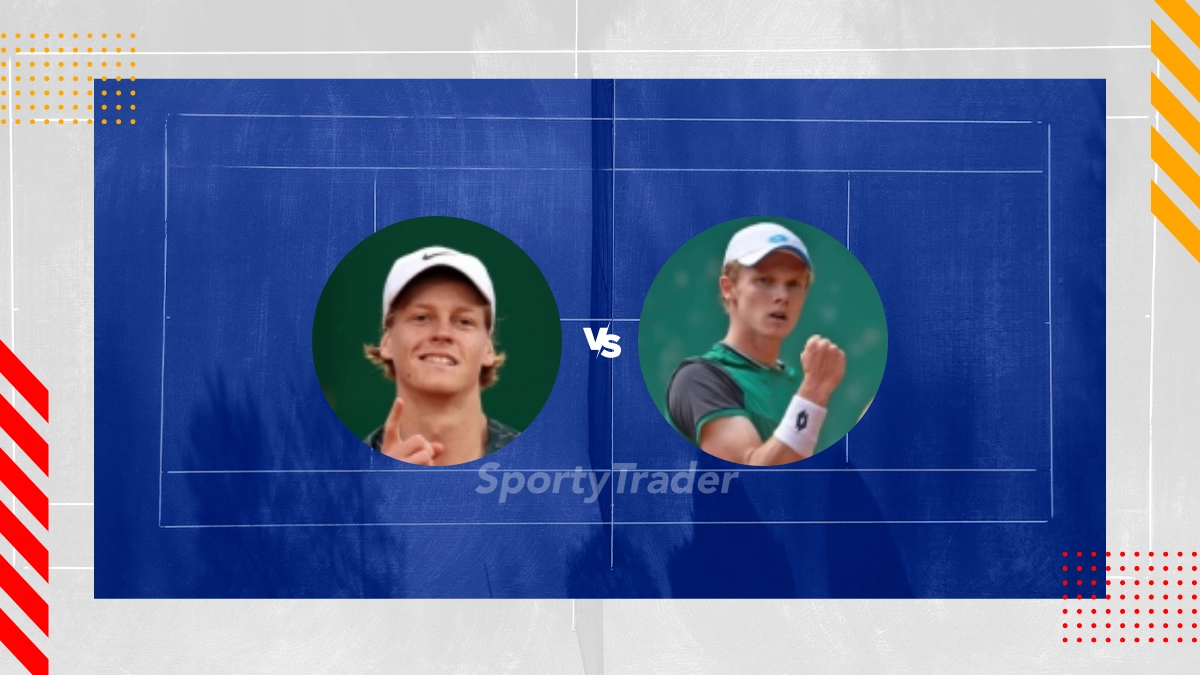 Pronóstico Jannik Sinner vs Jesper De Jong