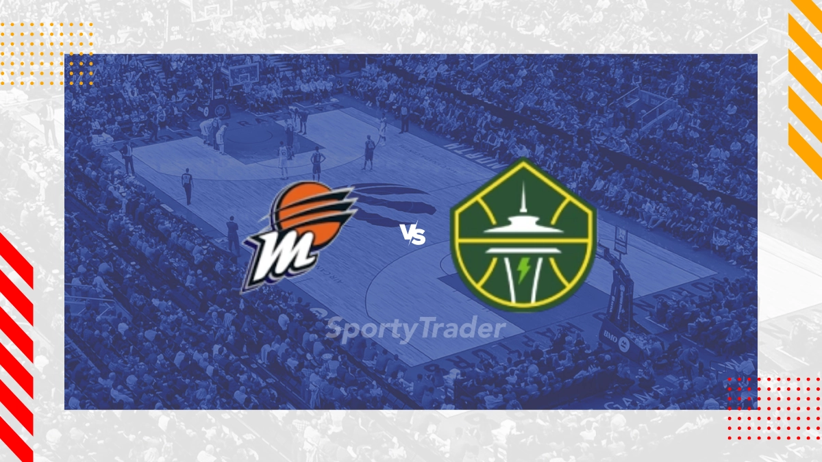 Palpite Phoenix Mercury vs Seattle Storm