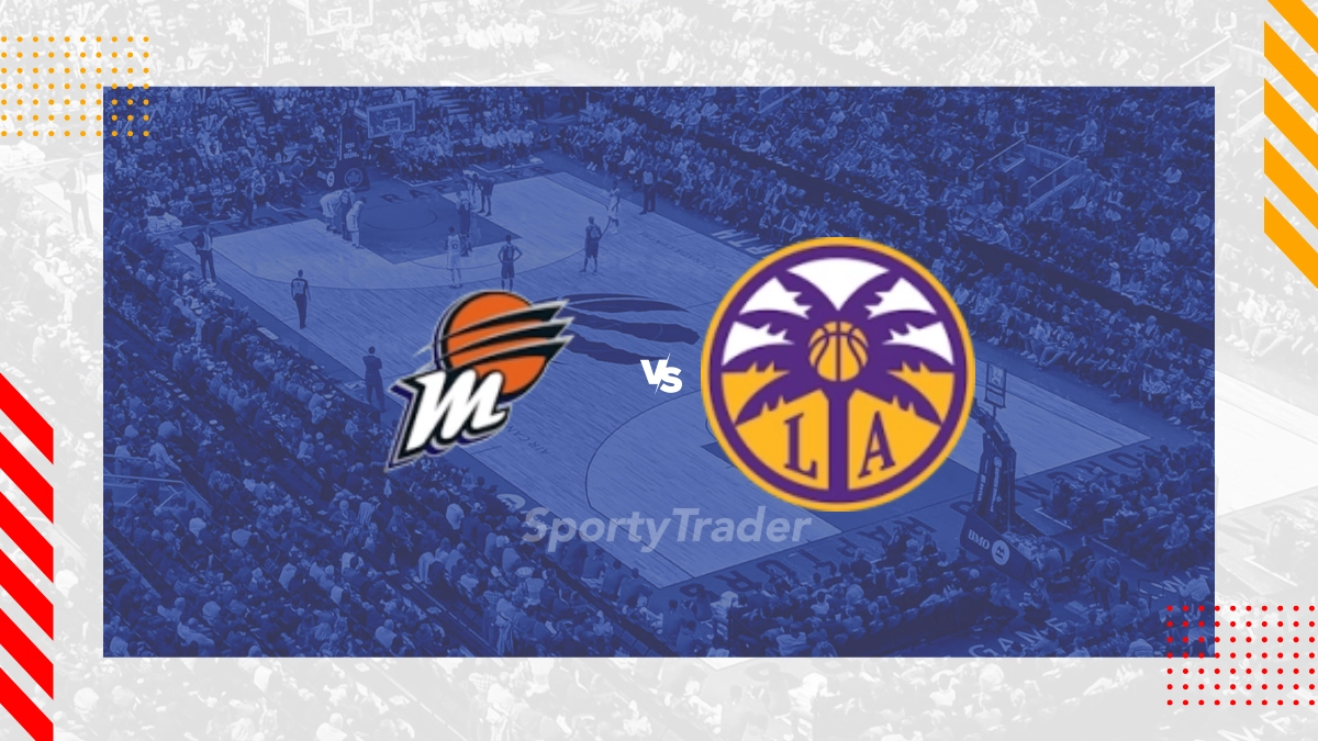 Palpite Phoenix Mercury vs Los Angeles Sparks
