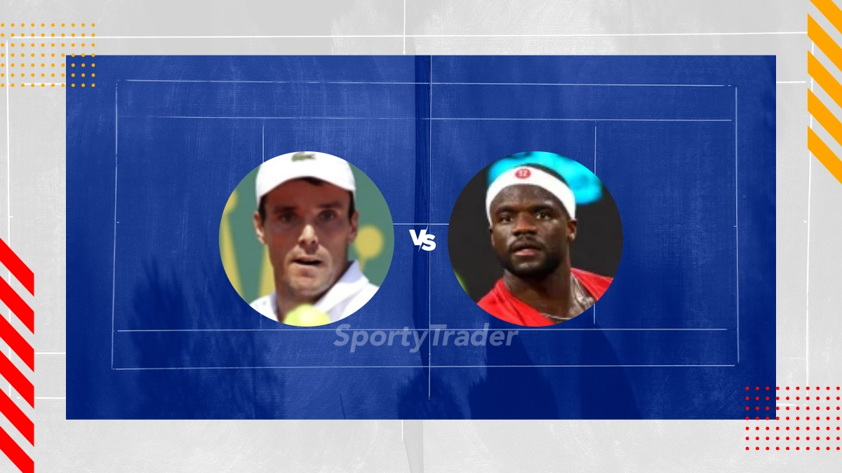 Pronostic Roberto Bautista-Agut vs Frances Tiafoe