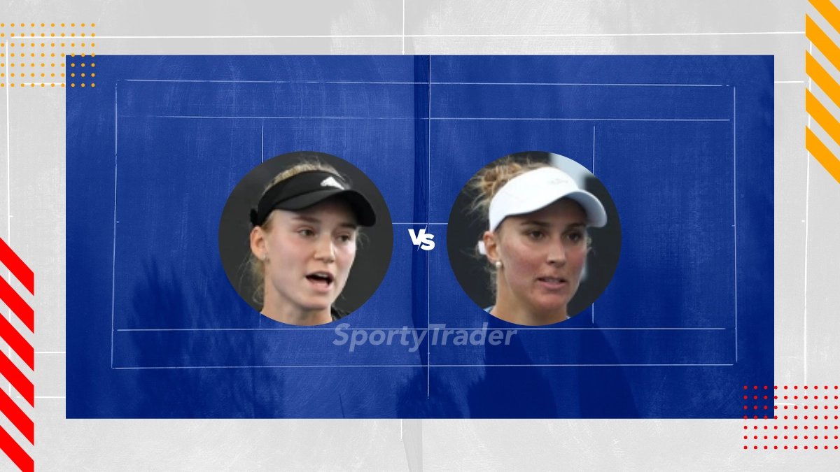 Pronostic Elena Rybakina vs Beatriz Haddad Maia