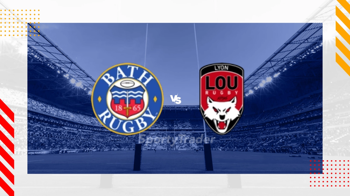 Pronostic Bath Rugby vs Lyon OU