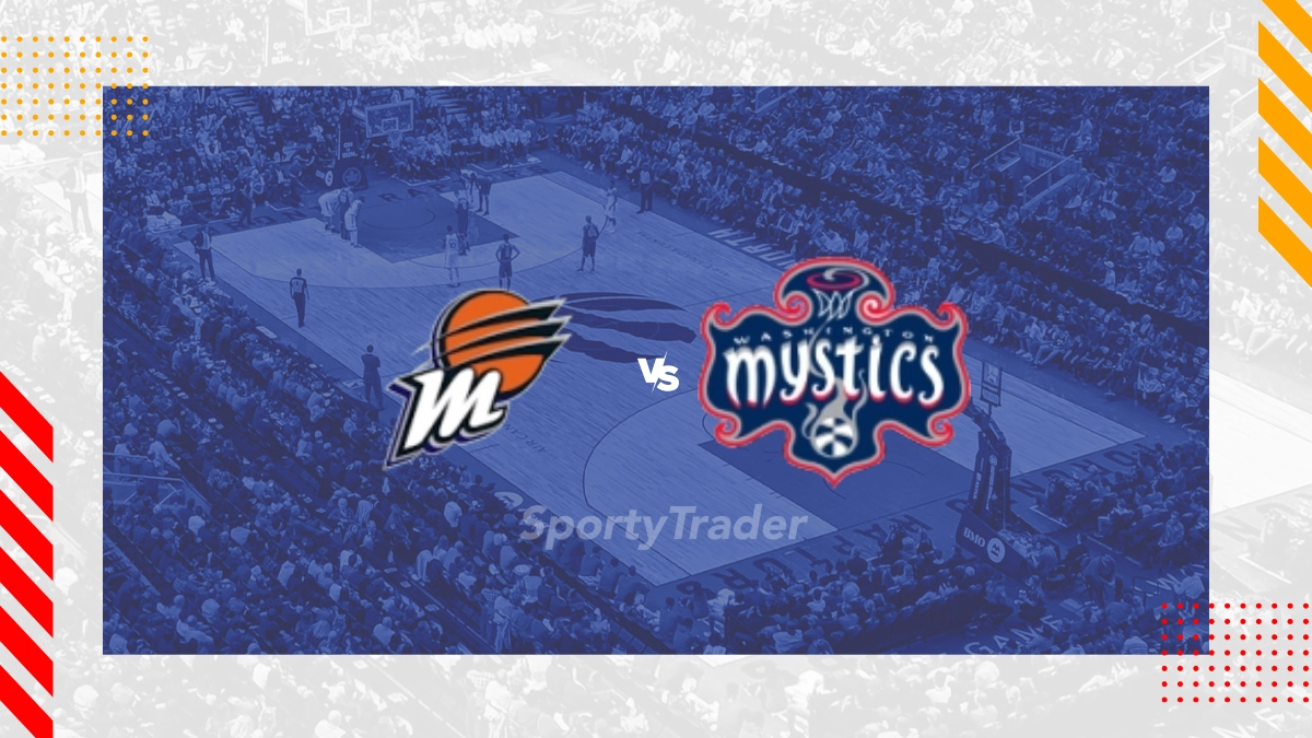Palpite Phoenix Mercury vs Washington Mystics