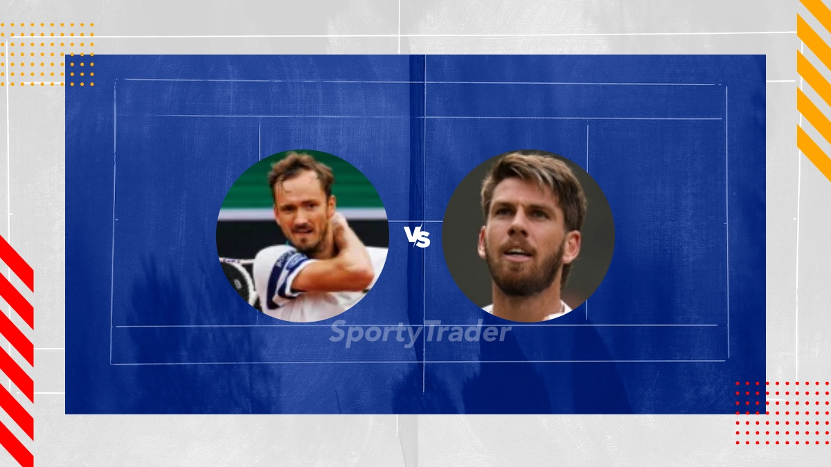 Daniil Medvedev vs Cameron Norrie Prediction