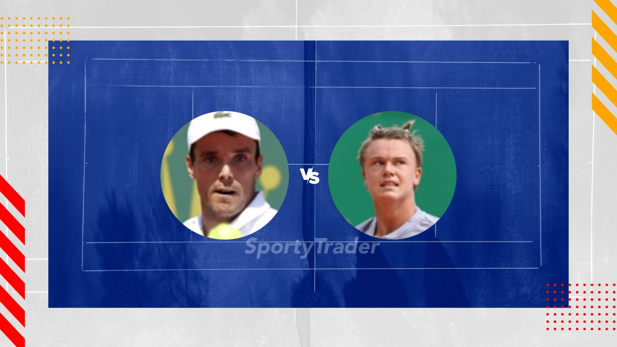 Pronostic Roberto Bautista-Agut vs Holger Rune