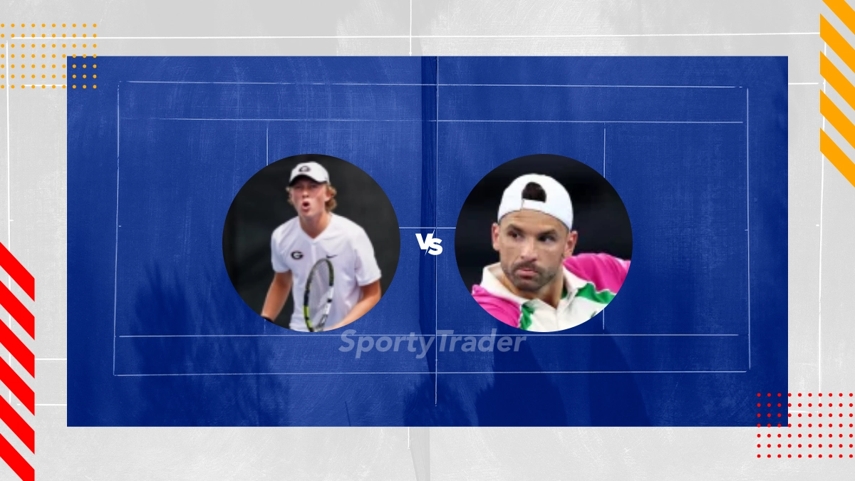 Pronostic Ethan Quinn vs Grigor Dimitrov
