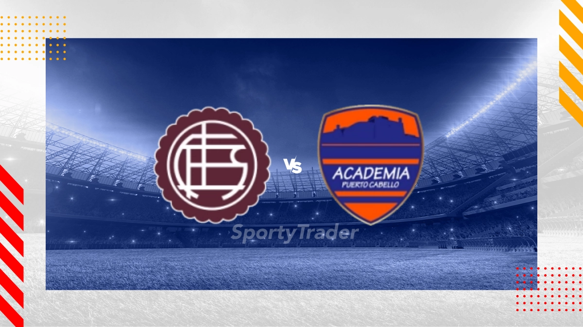 Pronóstico Atlético Lanus vs Academia Puerto Cabello