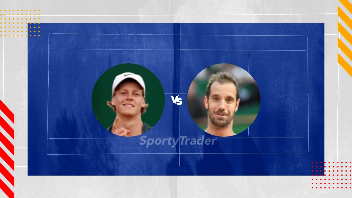 Prognóstico Jannik Sinner vs Richard Gasquet
