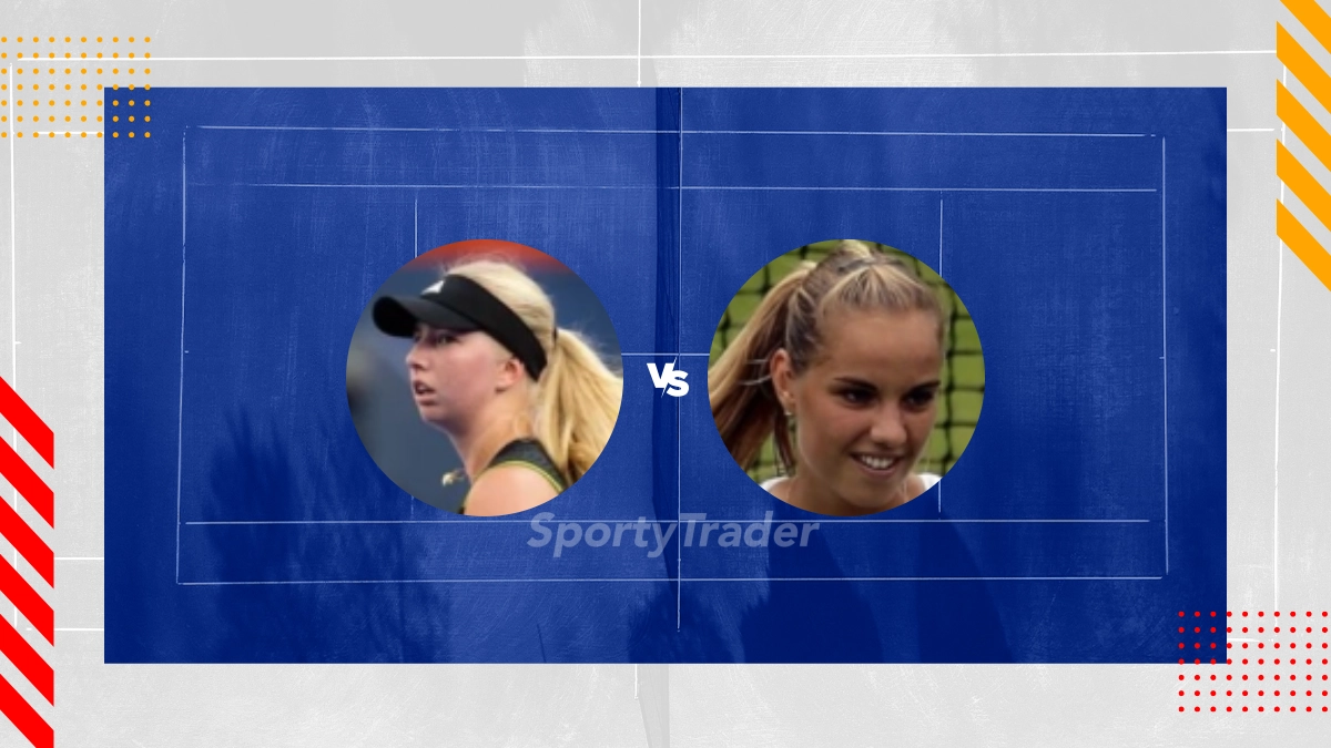 Pronostic Clara Tauson vs Arantxa Rus