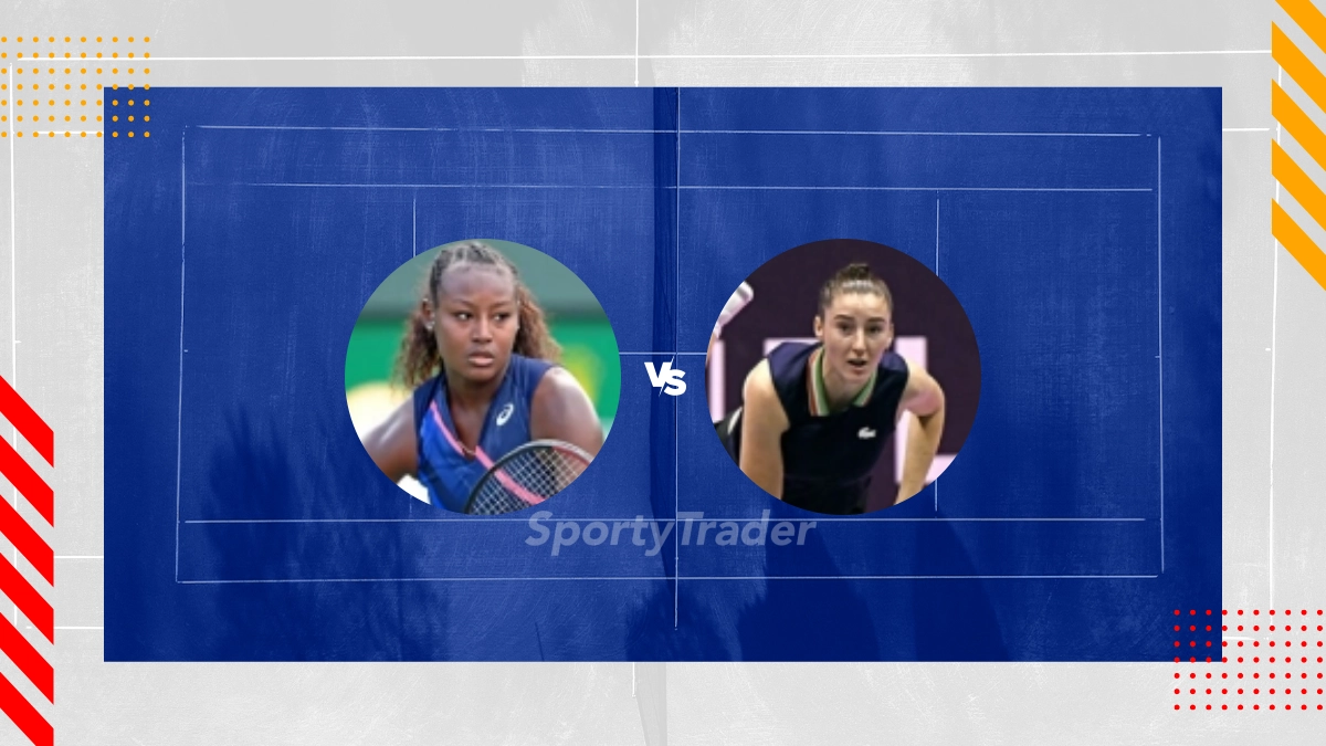 Pronostic Alycia Parks vs Elsa Jacquemot