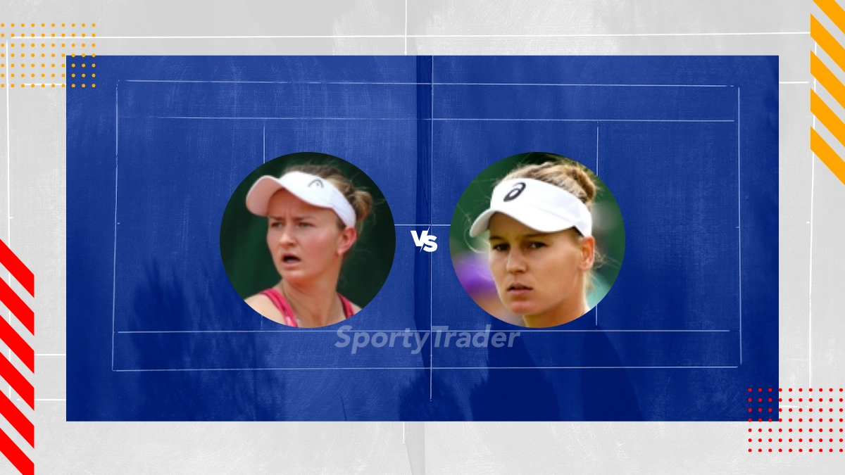 Pronostic Barbora Krejcikova vs Veronika Kudermetova