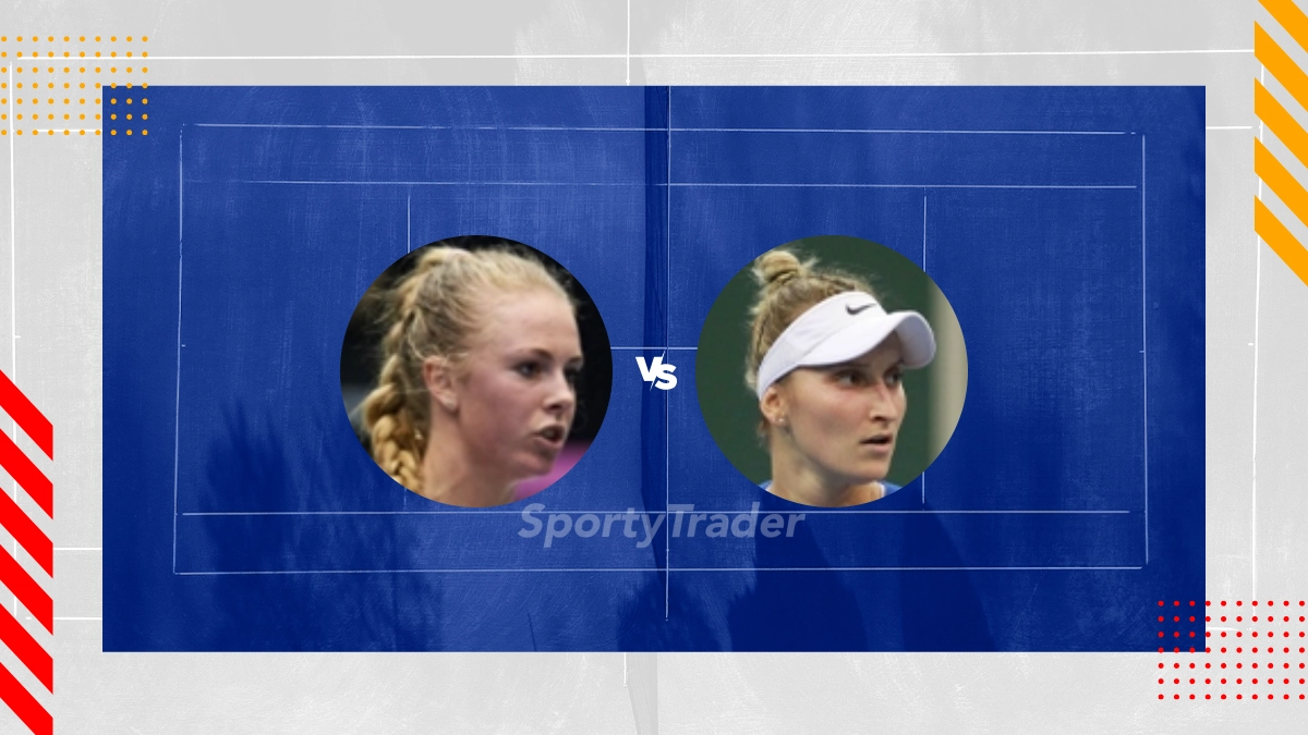 Pronostic Magdalena Frech vs Marketa Vondrousova
